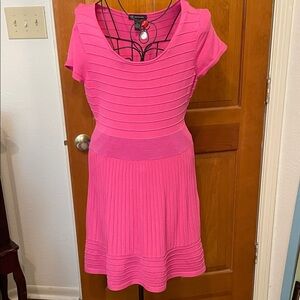 💖💖💖BOGOHO 💖💖💖Chic Pink Mini Dress-XL